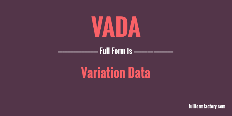 vada-full-form