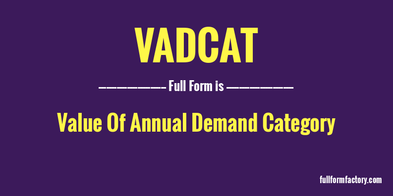 vadcat-full-form