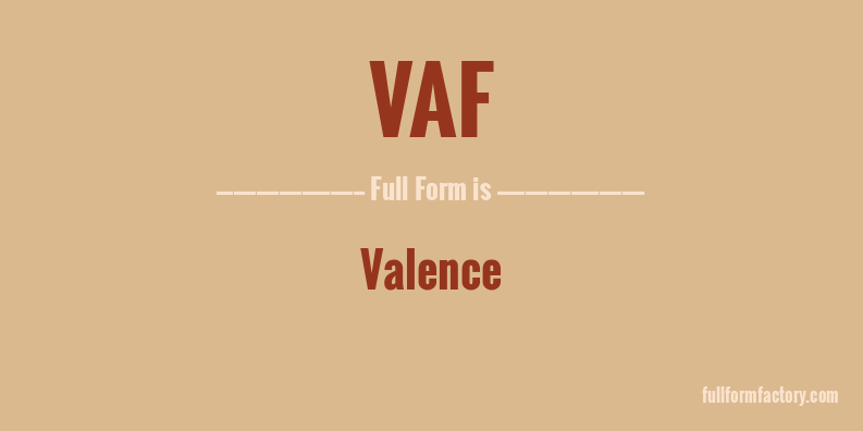 vaf-full-form