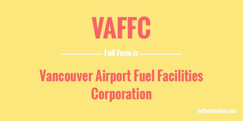 vaffc-full-form