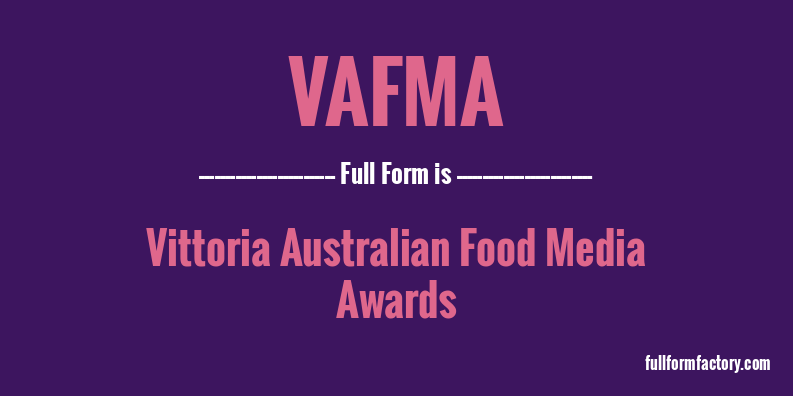 vafma-full-form