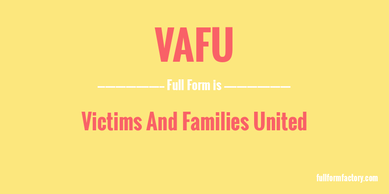 vafu-full-form