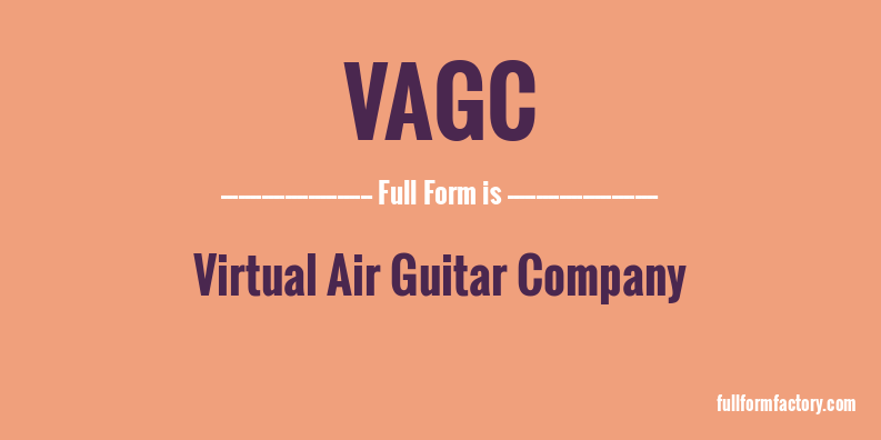 vagc-full-form