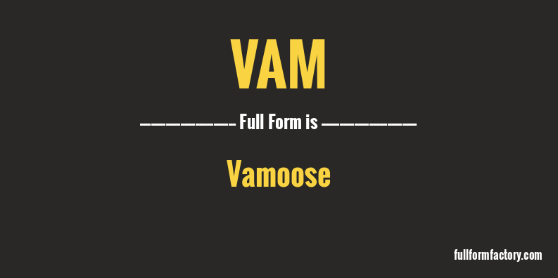 vam-full-form