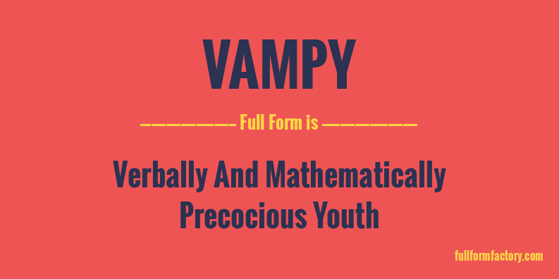 vampy-full-form