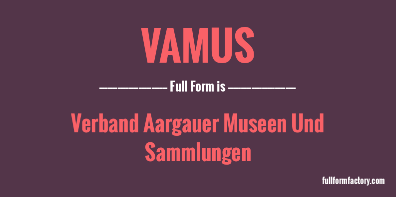 vamus-full-form