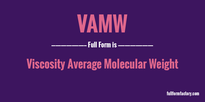 vamw-full-form
