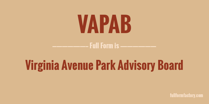vapab-full-form