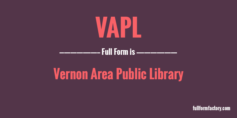 vapl-full-form