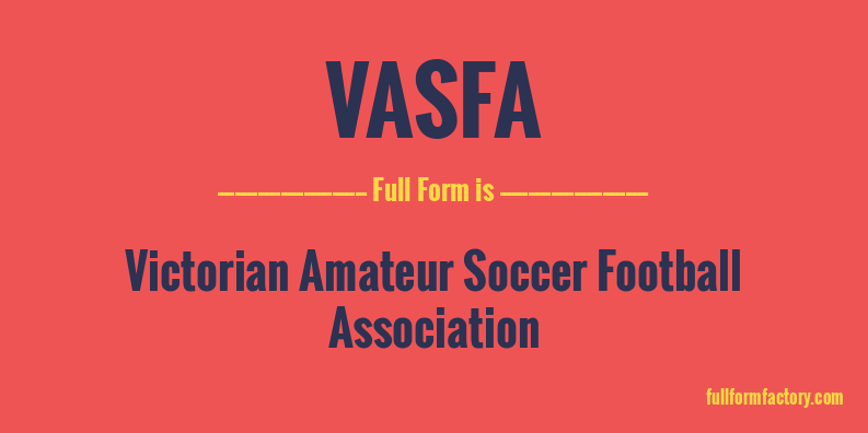 vasfa-full-form