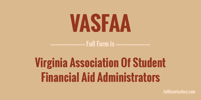 vasfaa-full-form
