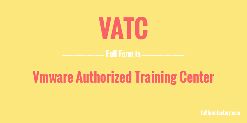 vatc-full-form