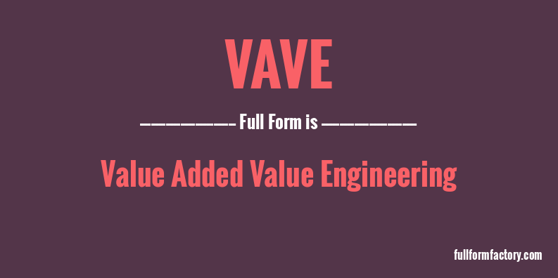 vave-full-form