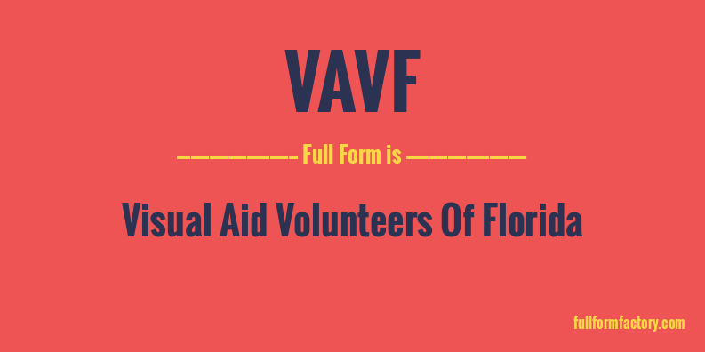 vavf-full-form
