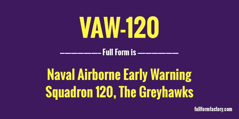 vaw-120-full-form