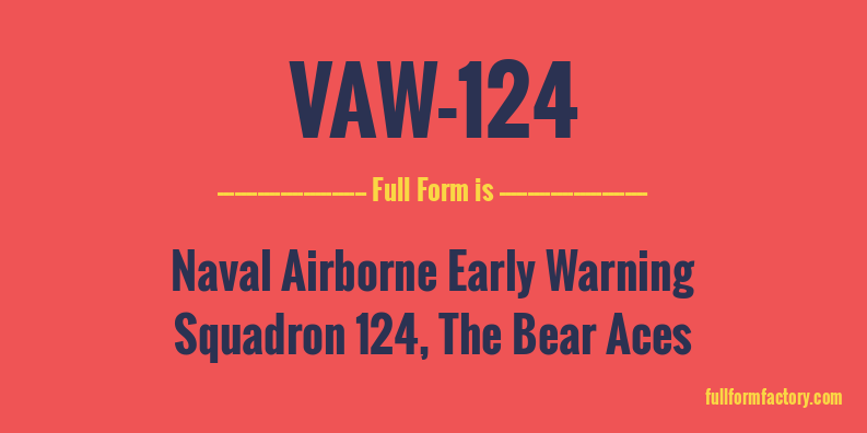 vaw-124-full-form