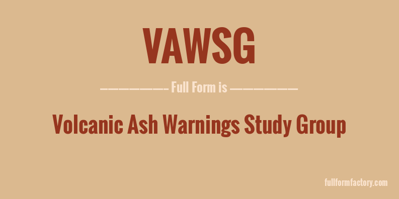vawsg-full-form