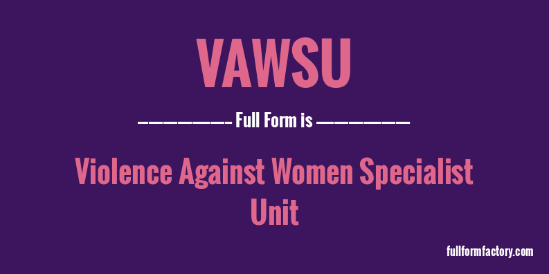 vawsu-full-form