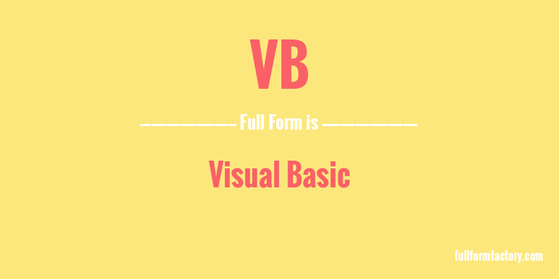 vb-full-form