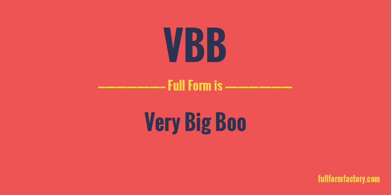vbb-full-form
