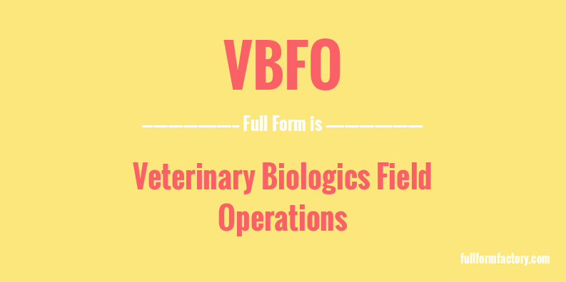 vbfo-full-form