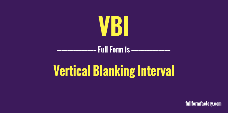 vbi-full-form