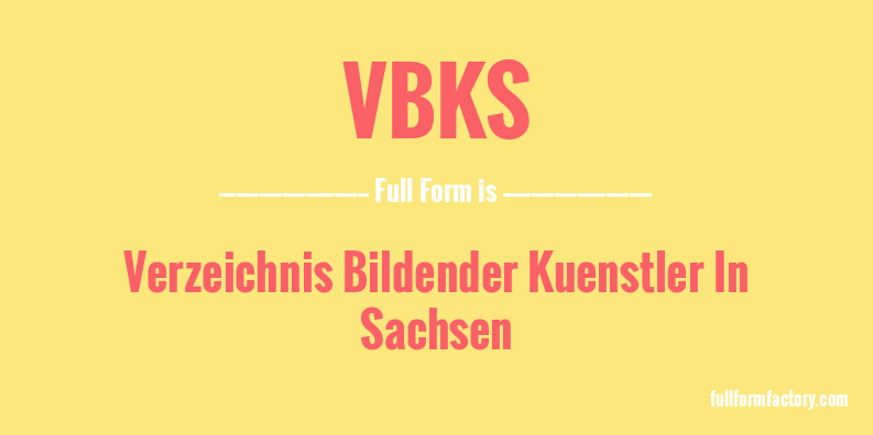vbks-full-form