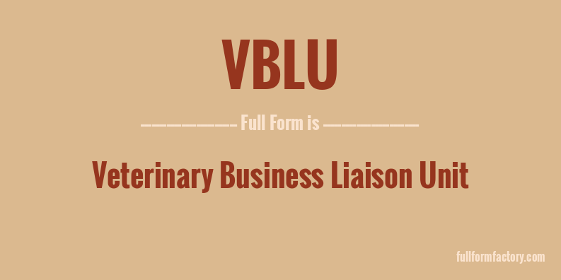 vblu-full-form