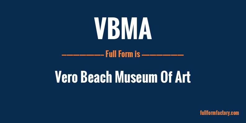 vbma-full-form