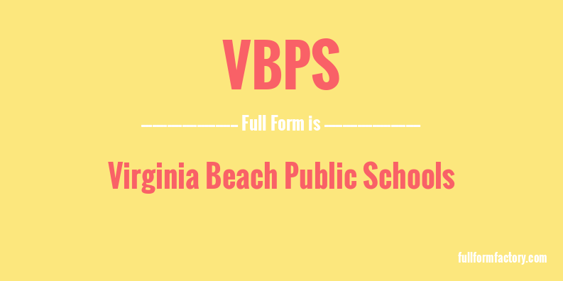 vbps-full-form