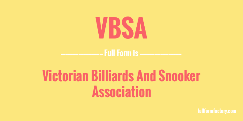 vbsa-full-form