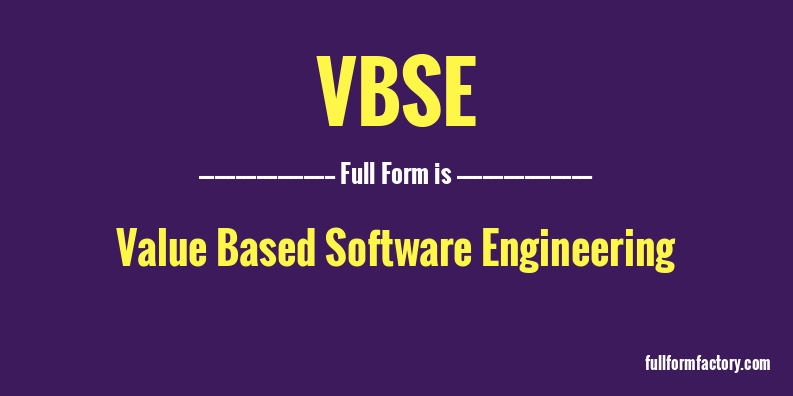vbse-full-form