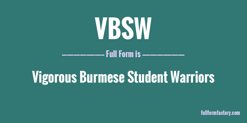 vbsw-full-form