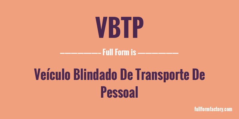 vbtp-full-form