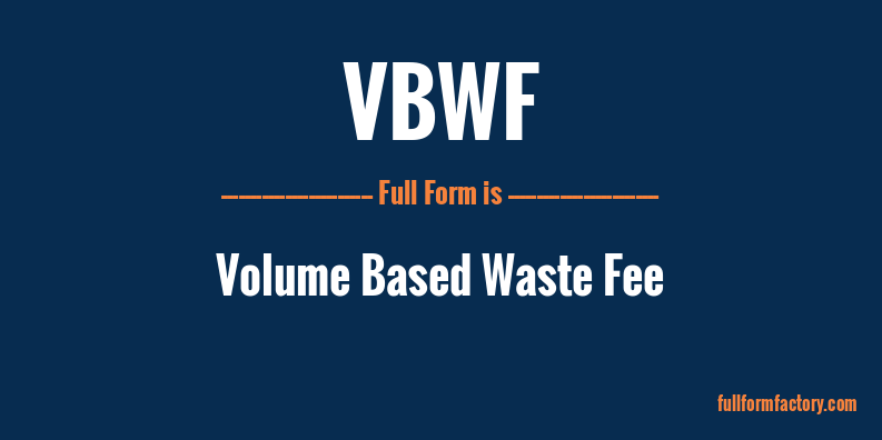 vbwf-full-form