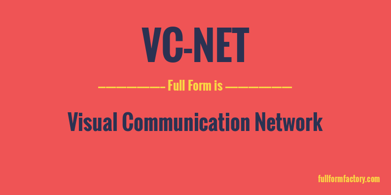 vc-net-full-form