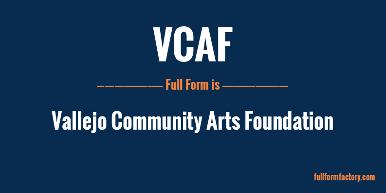 vcaf-full-form