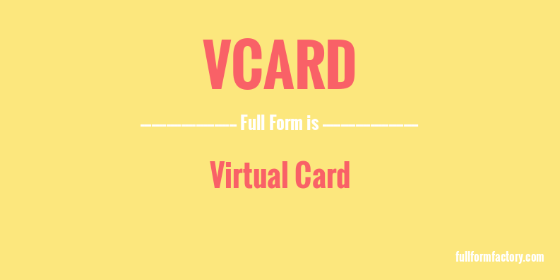 vcard-full-form