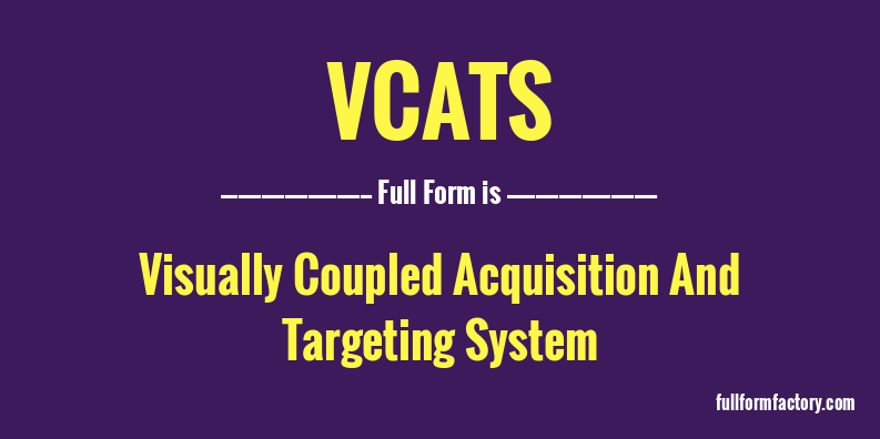 vcats-full-form