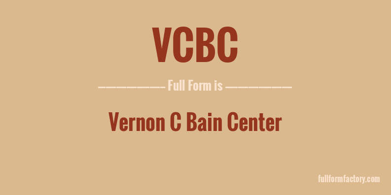 vcbc-full-form