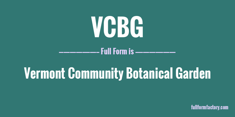 vcbg-full-form