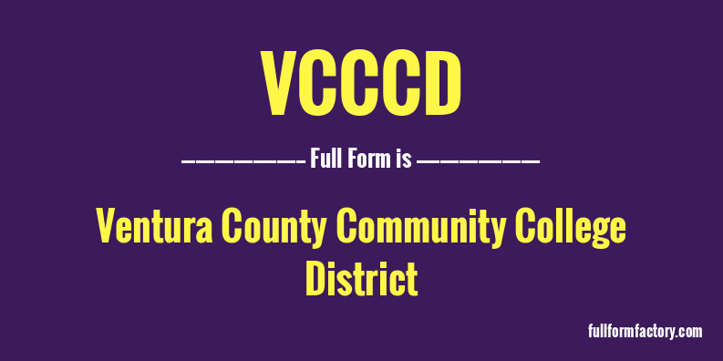 vcccd-full-form