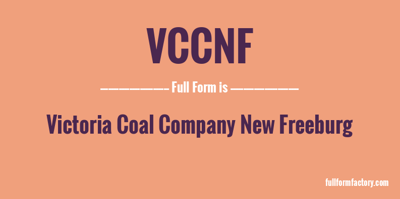 vccnf-full-form