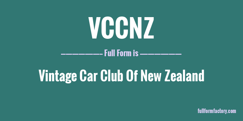 vccnz-full-form