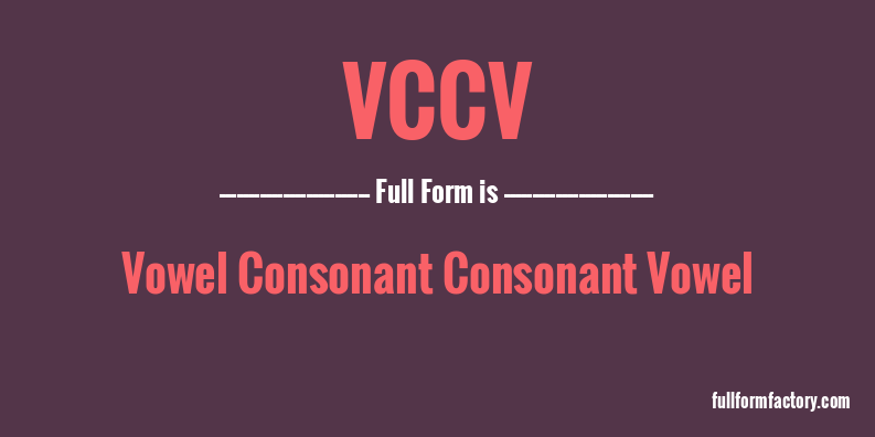 vccv-full-form