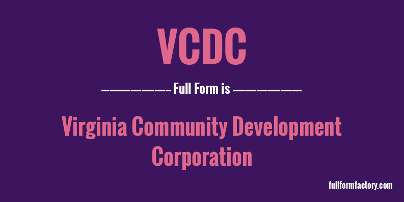 vcdc-full-form