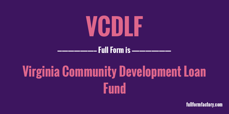 vcdlf-full-form