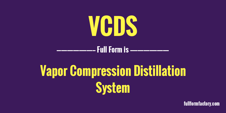vcds-full-form