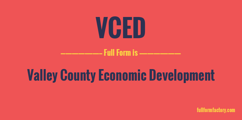 vced-full-form