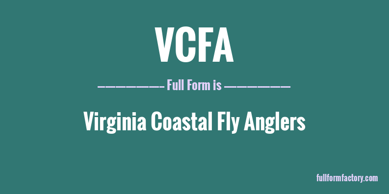 vcfa-full-form